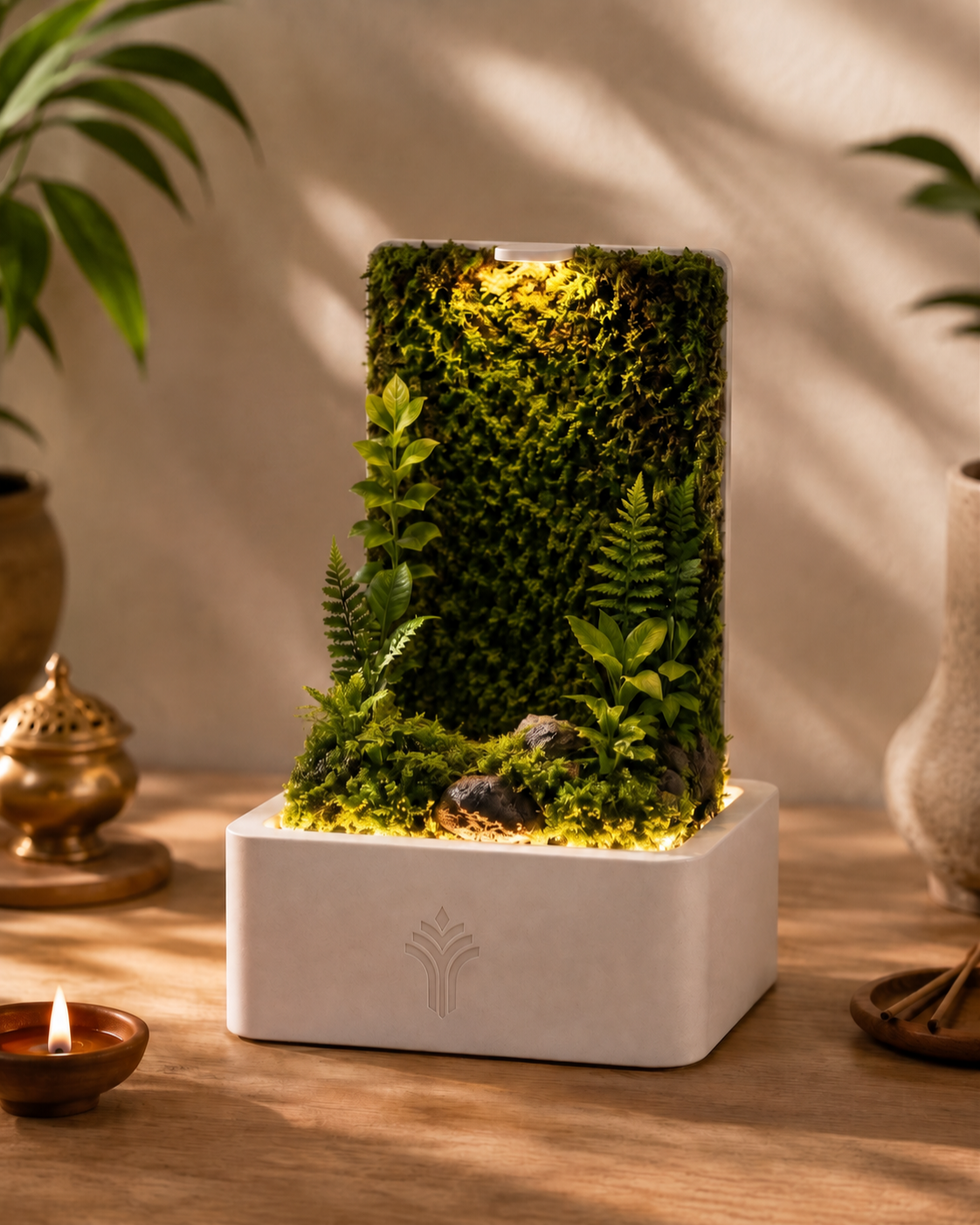 Ram Forest Terrarium Lamp