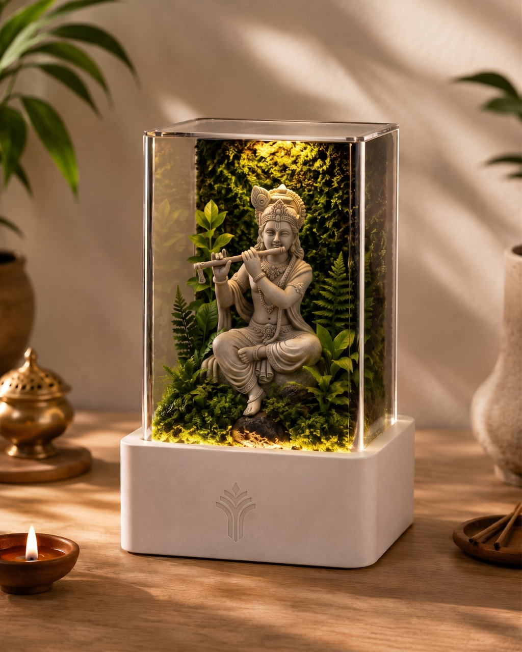 Krishna Forest Terrarium Lamp