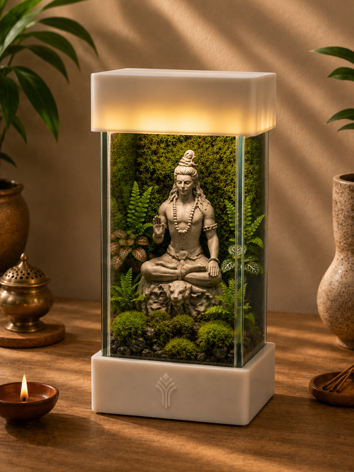 Shiva Forest Terrarium Lamp
